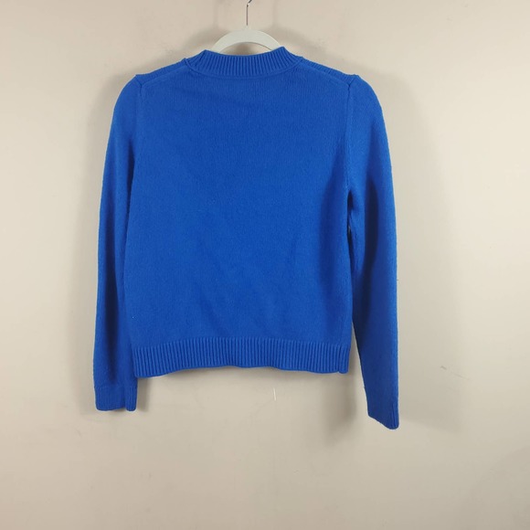 Banana Republic Blue Mockneck Sweater Size S - Picture 7 of 12
